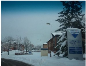 Escape Recruitment's Office in the Snow 2010