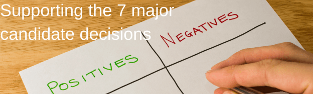 positive negative decision list